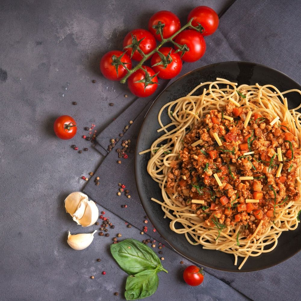Fullkorn Spaghetti Bolognese